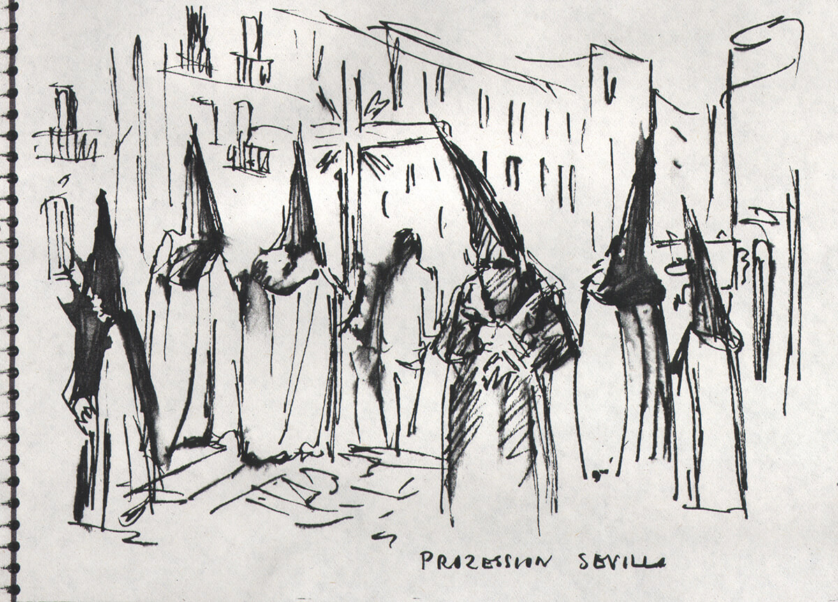 Prozession in Sevilla